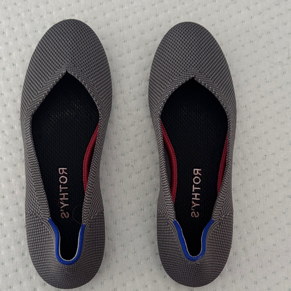 Rothy's Gray Slip-On Shoes